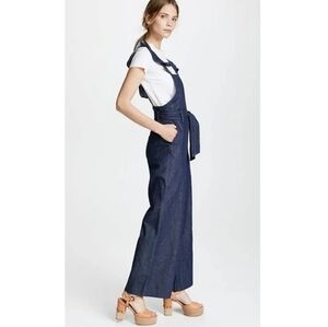 Joie Women's Classic Blue Denim Jumpsuit